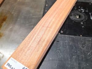 Mahogany electric guitar neck blank, guitar making supplies, Luthier Woods