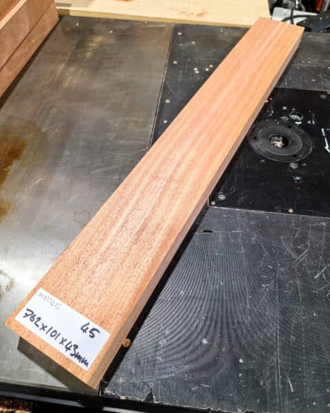 Mahogany electric guitar neck blank, guitar making supplies, Luthier Woods
