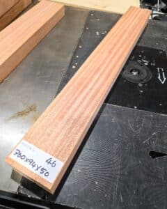 Mahogany electric guitar neck blank, guitar making supplies, Luthier Woods