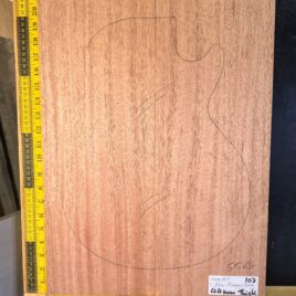 Mahogany electric guitar making body blank bookmatched sets