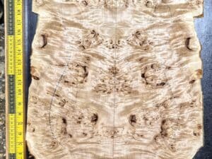 Poplar Burl Guitar Top Set, Guitar building supplies, Luthier Wood Ltd