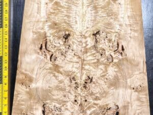 Poplar Burl Guitar Top Set, Guitar building supplies, Luthier Wood Ltd