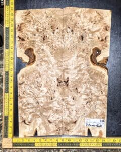 Poplar Burl Guitar Top Bookmatched Set Luthier wood Limited