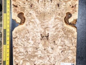 Poplar Burl Guitar Top Bookmatched Set Luthier wood Limited