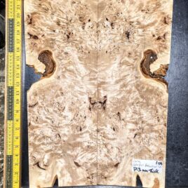 Poplar Burl Guitar Top Bookmatched Set Luthier wood Limited